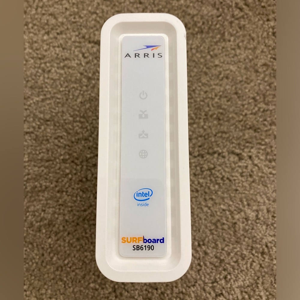 ARRIS Intel inside SURFboard SB6190 Wifi Cable Modem & Wifi Router